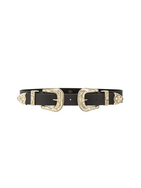 B-Low the Belt Accessories - B-Low The Belt Western Black Bri Bri Belt Size S